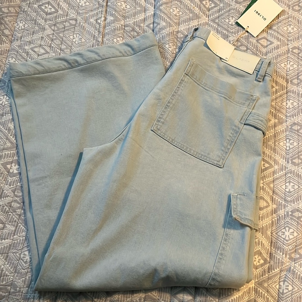 NWT DL1961 Zoie wide leg relaxed vintage jeans size 29